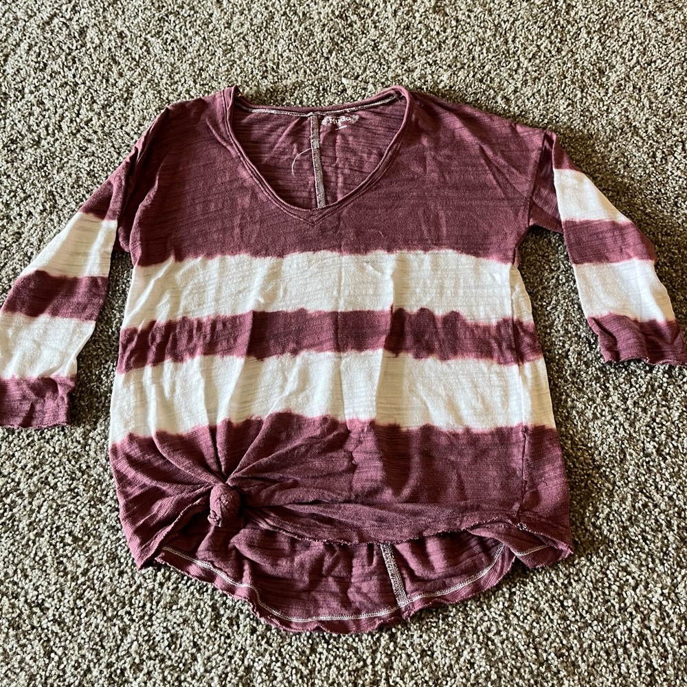 Mudd tie knot shirt